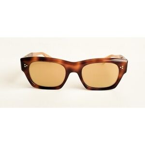 ✨NEW✨ OLIVER PEOPLES Isba Unisex Sunglasses OV5376SU 1642W4 Cocobolo Havana
